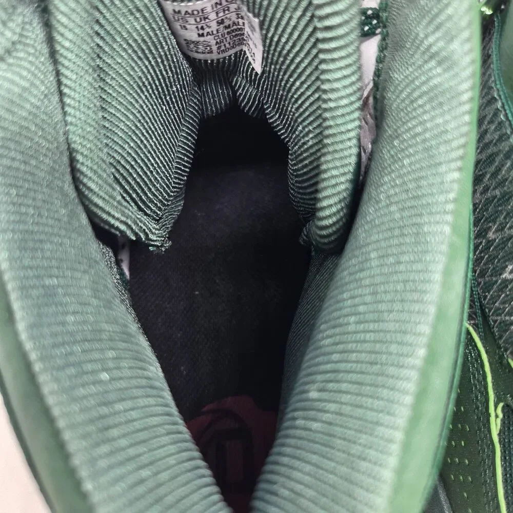 Adidas D69429 Derrick Rose 773 Mens Green Basketball Shoes Size US 15 EUR 50 2/3